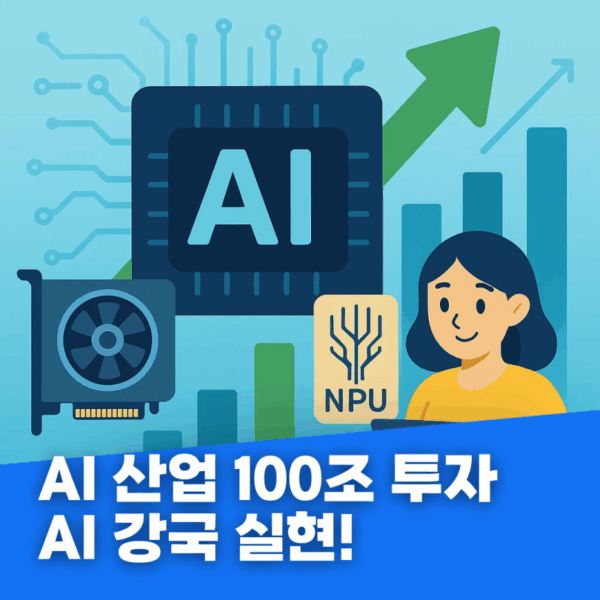 AI 산업 100조 투자, AI 강국 실현