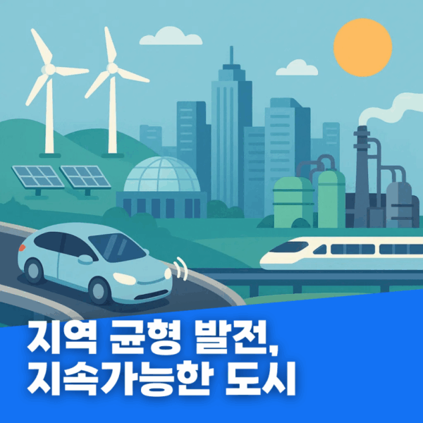 지역 균형 발전, 지속가능한 도시
